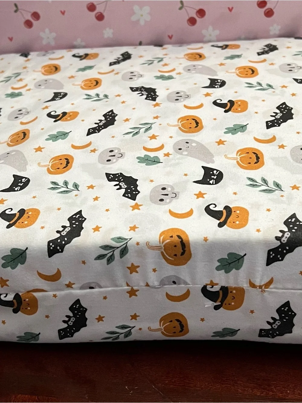 Envogue Full Sheet Set - White with Orange & Black Halloween Motifs